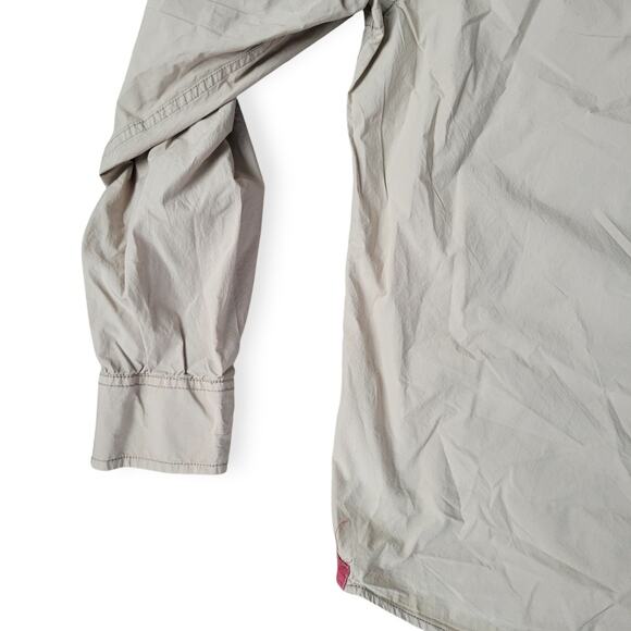 Marc Ecko Cut and Sew Vintage Beige Long Sleeve Button Up Shirt Men Sz XXL - Picture 15 of 16